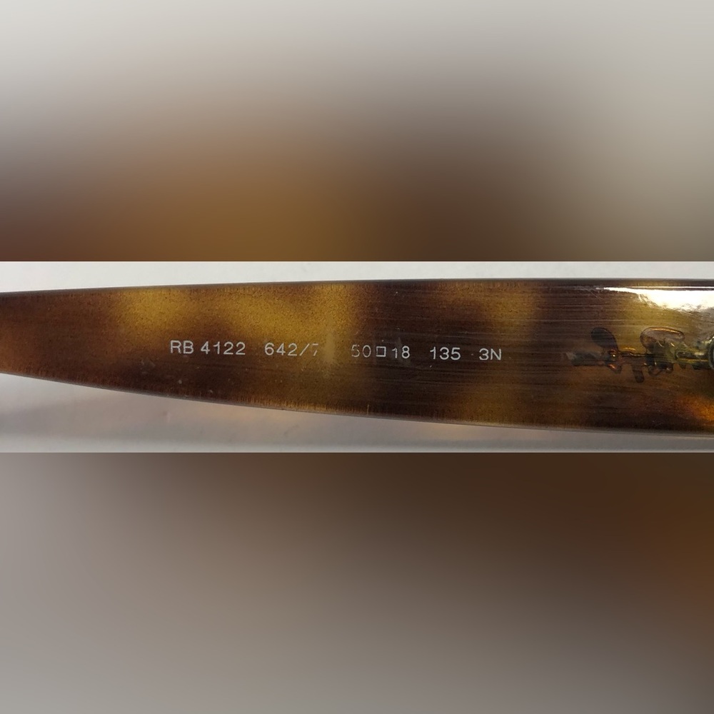 Ray-Ban Women's Rectangular Sunglasses Rb4122 642… - image 8